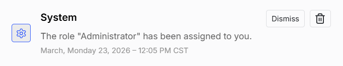 Notification Example