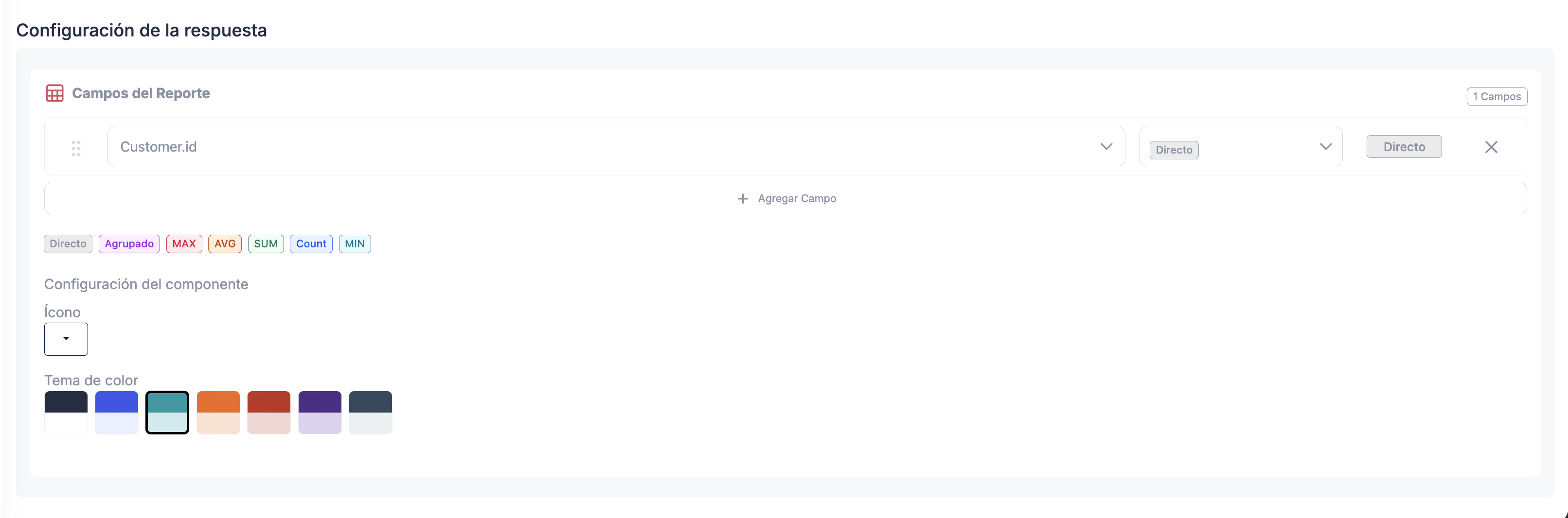 Segunda imagen de campos de configuración de la sección Contador