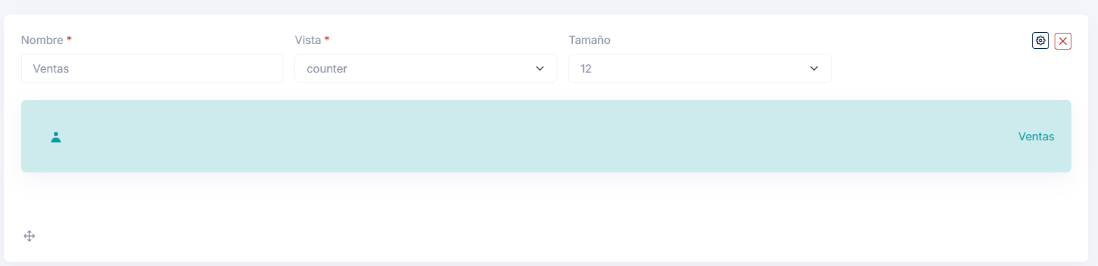 Encabezado Sección Contador