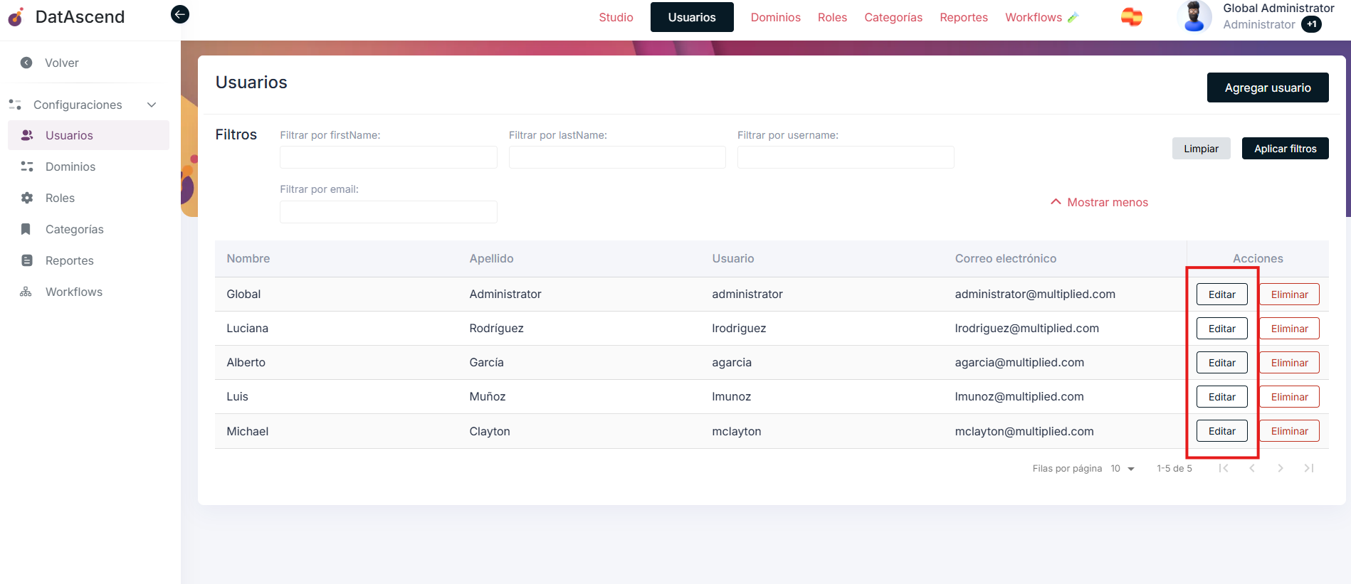 Botón Editar Usuario